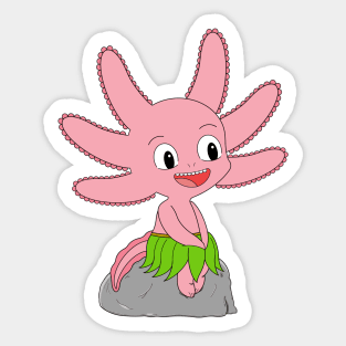 Axolotl Villager (2021) Sticker